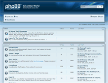 Tablet Screenshot of bbs.allanime.org